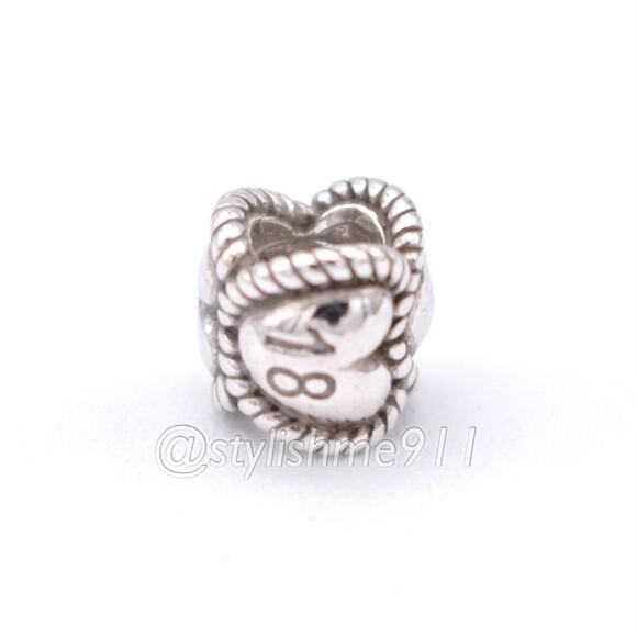Authentic Pandora 18 Birthday Milestone Charm - 791047 - Picture 7 of 9